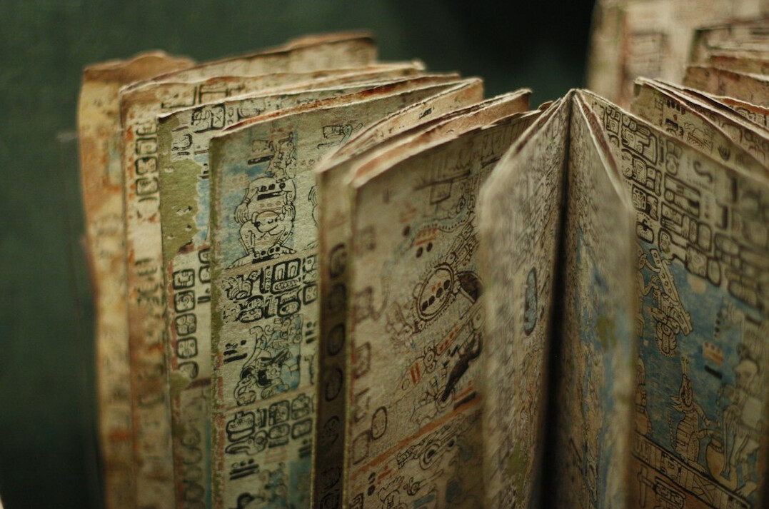 old manuscript and ancient artifacts